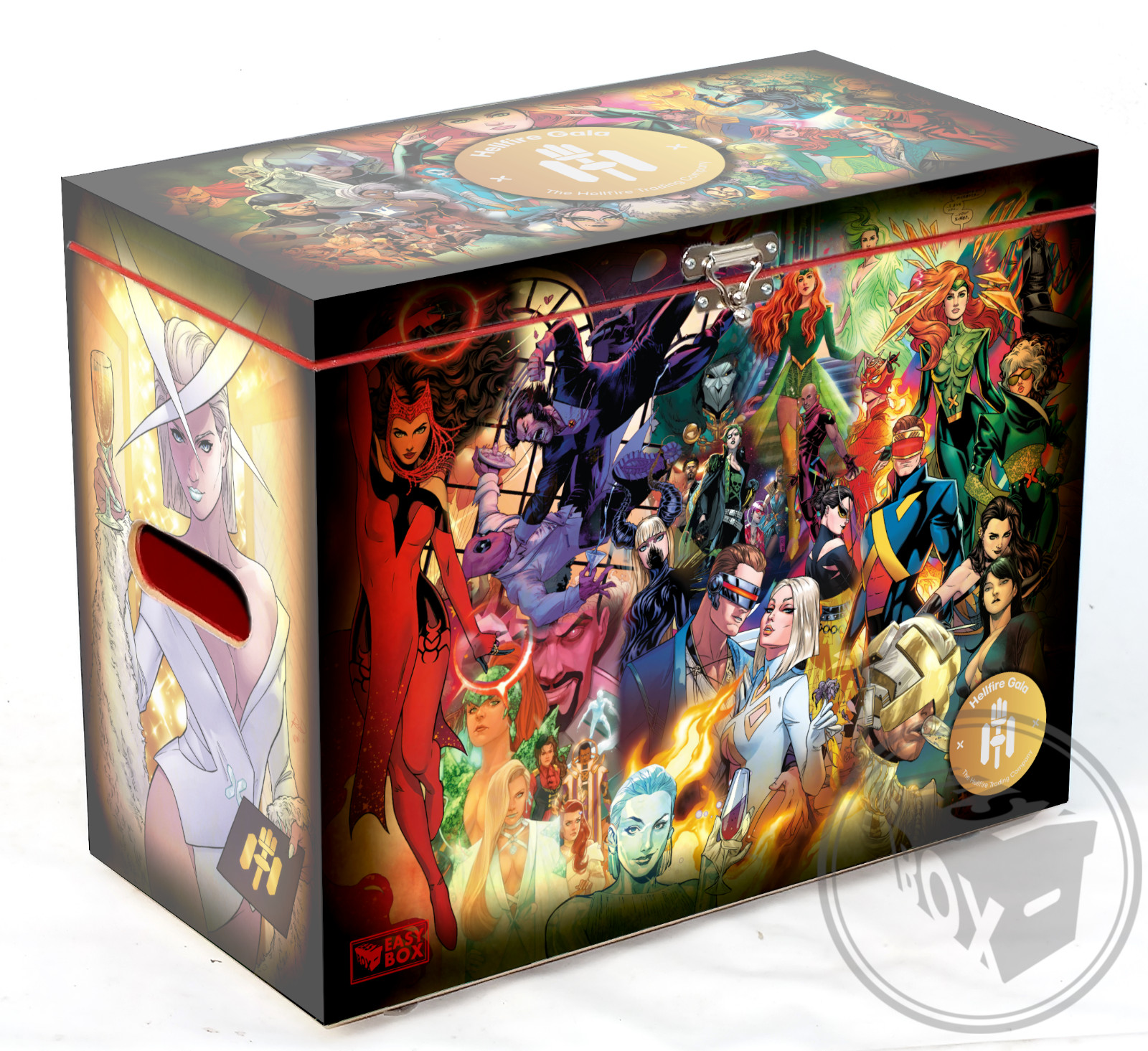X-Men Hellfire Gala  - Large Comic Book Hard Storage Box Chest MDF