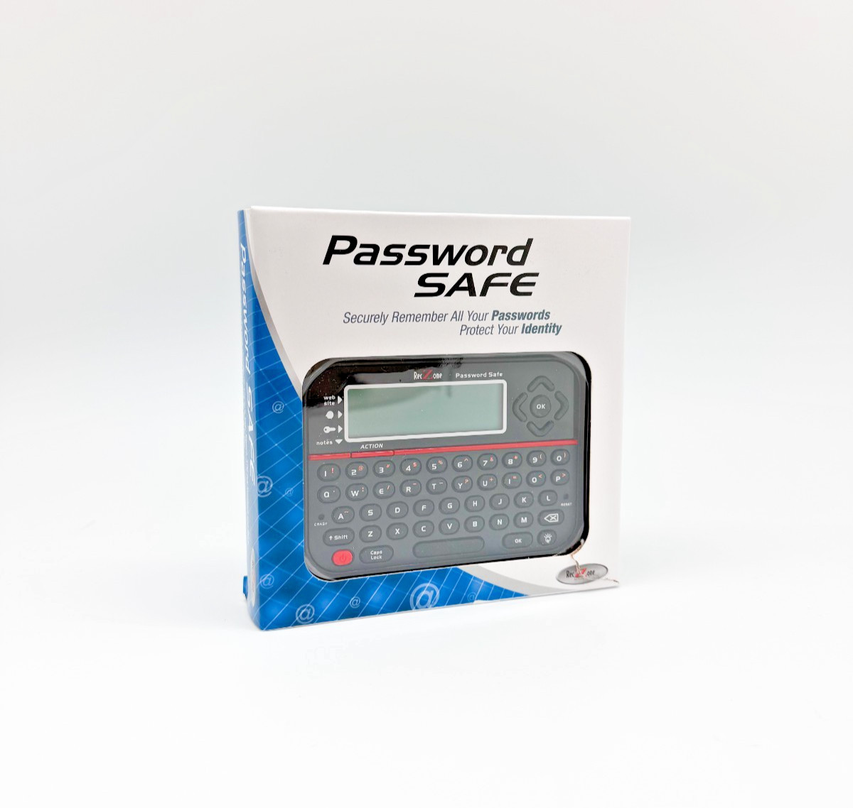 RecZone Password Safe Backlit LCD Built In Memory Keyboard and Stylus(Pre-Owned)