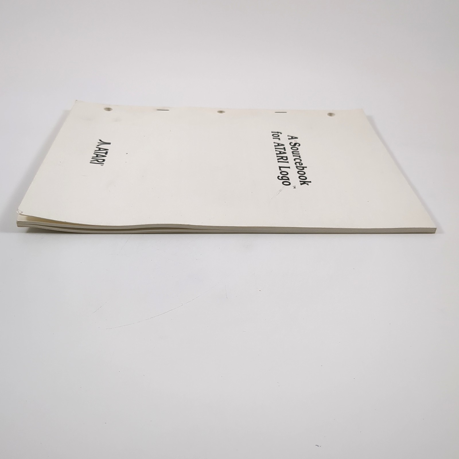 Atari Logo Sourcebook Vintage Graphic Design Atari Manual