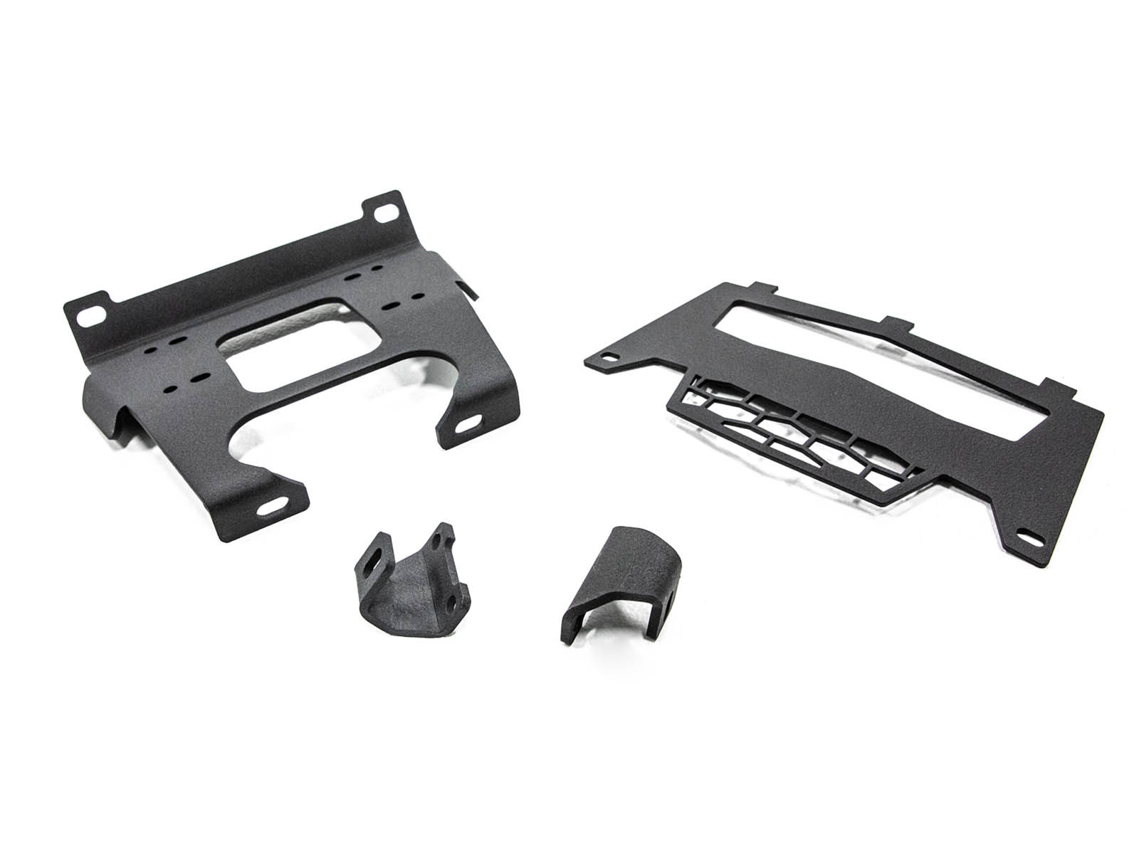 SuperATV Winch Mounting Plate for Polaris RZR 900 / S 900 / 4 900 (2015-2020)