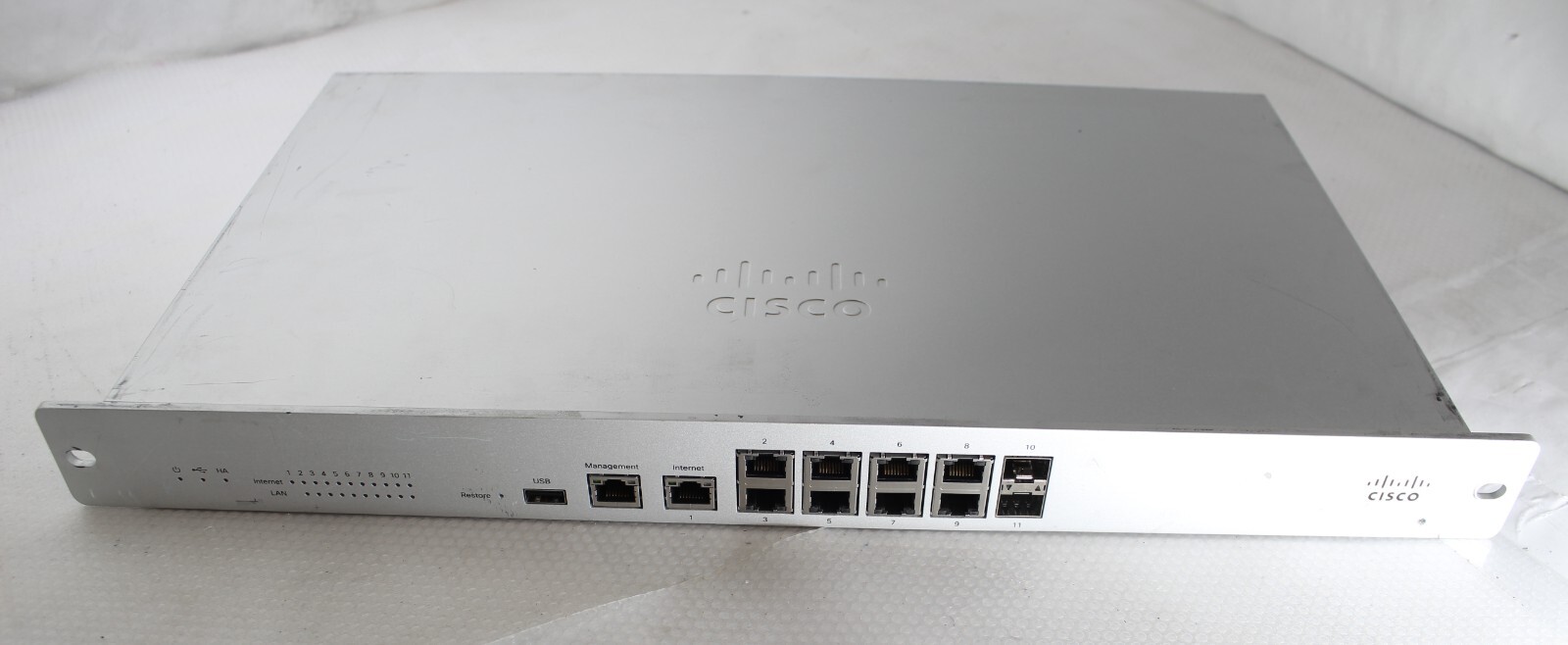 Cisco Meraki MX100 Cloud Managed Security Appliance Firewall (unclaimed)