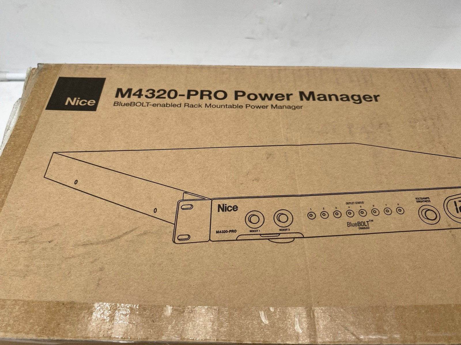 NICE M4320-PRO POWER MANAGER W/ BLUEBOLT CV3 NETWORK CARD