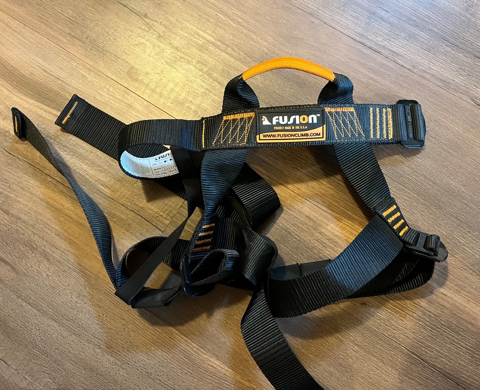 Fusion Climb Centaur Adjustable Half Body Climbing Harness