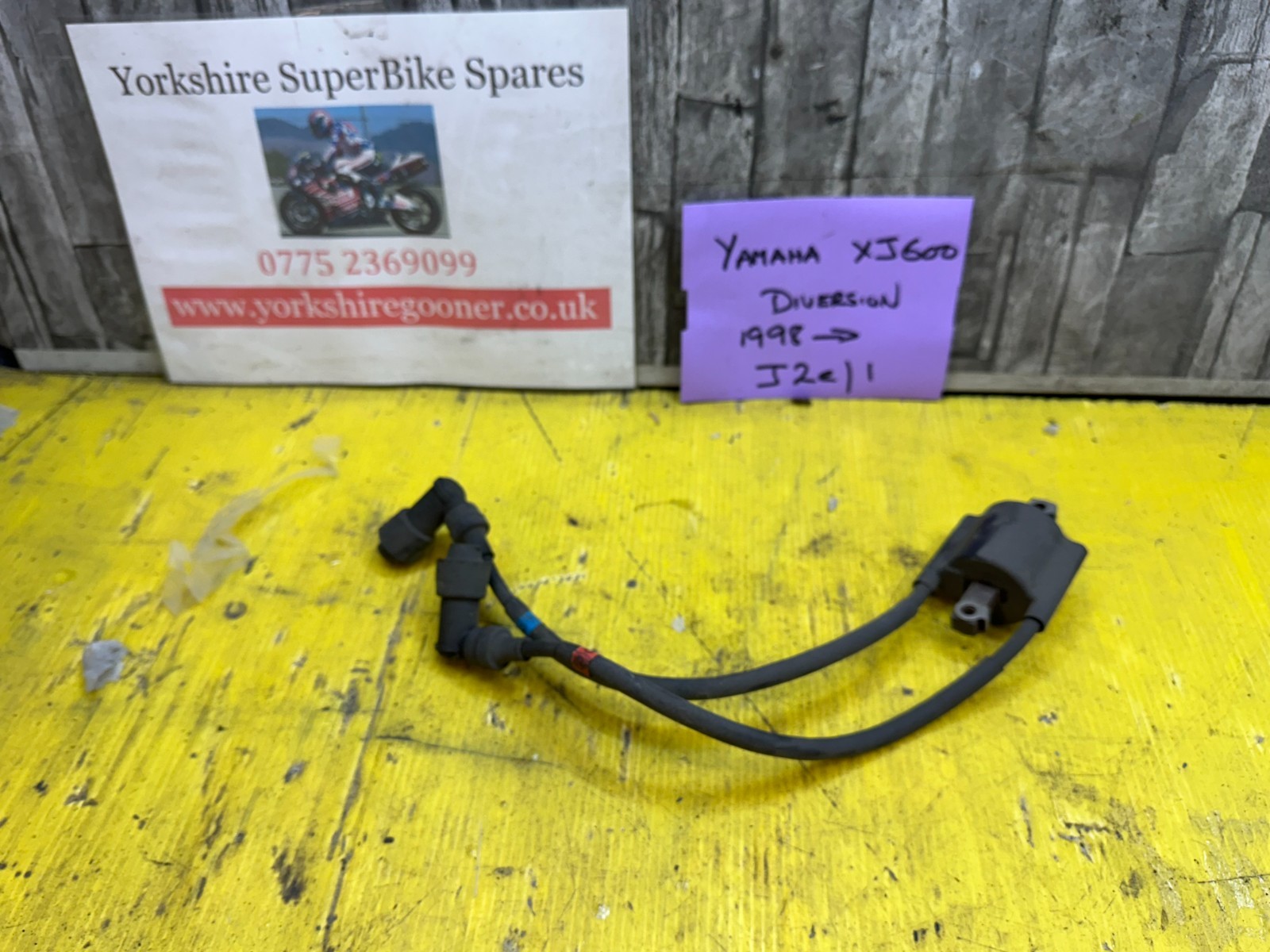 YAMAHA XJ600 diversion IGNITION HT LEADS COILS 2 3 BREAKING SPARES 98-03 XJ 600