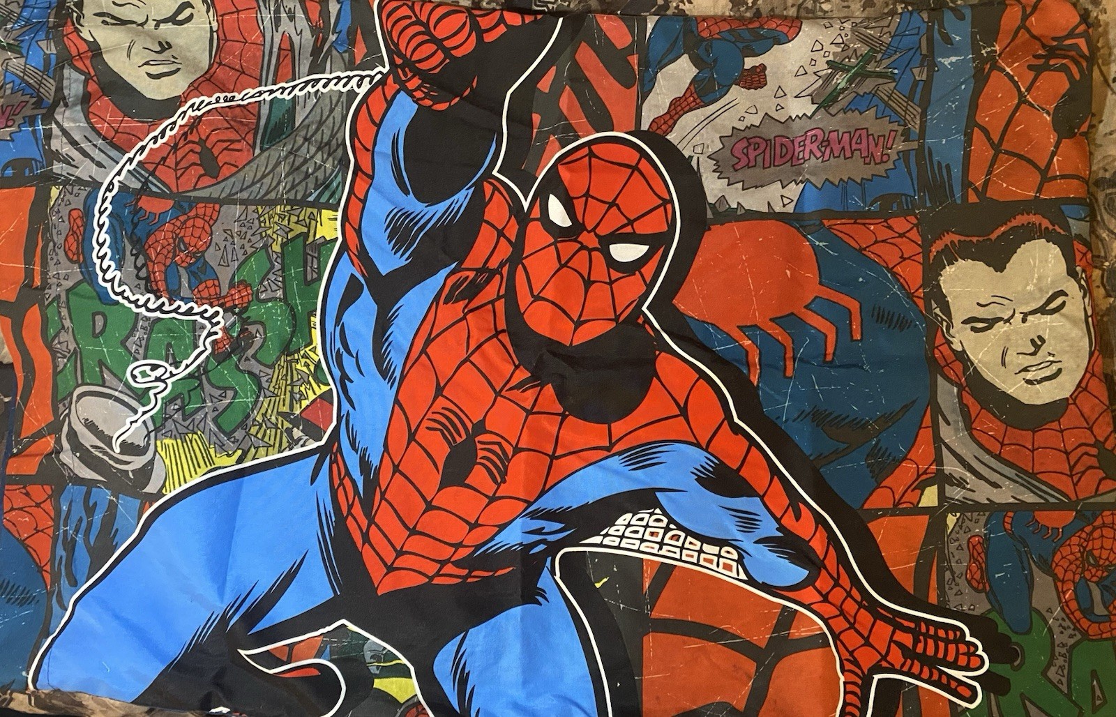 Marvel Spider-Man Pillowcase Cover Comics