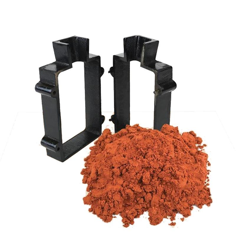 Cast Iron 2-Part Flask Mold With Delft Sand Casting Jewelry Making Tool