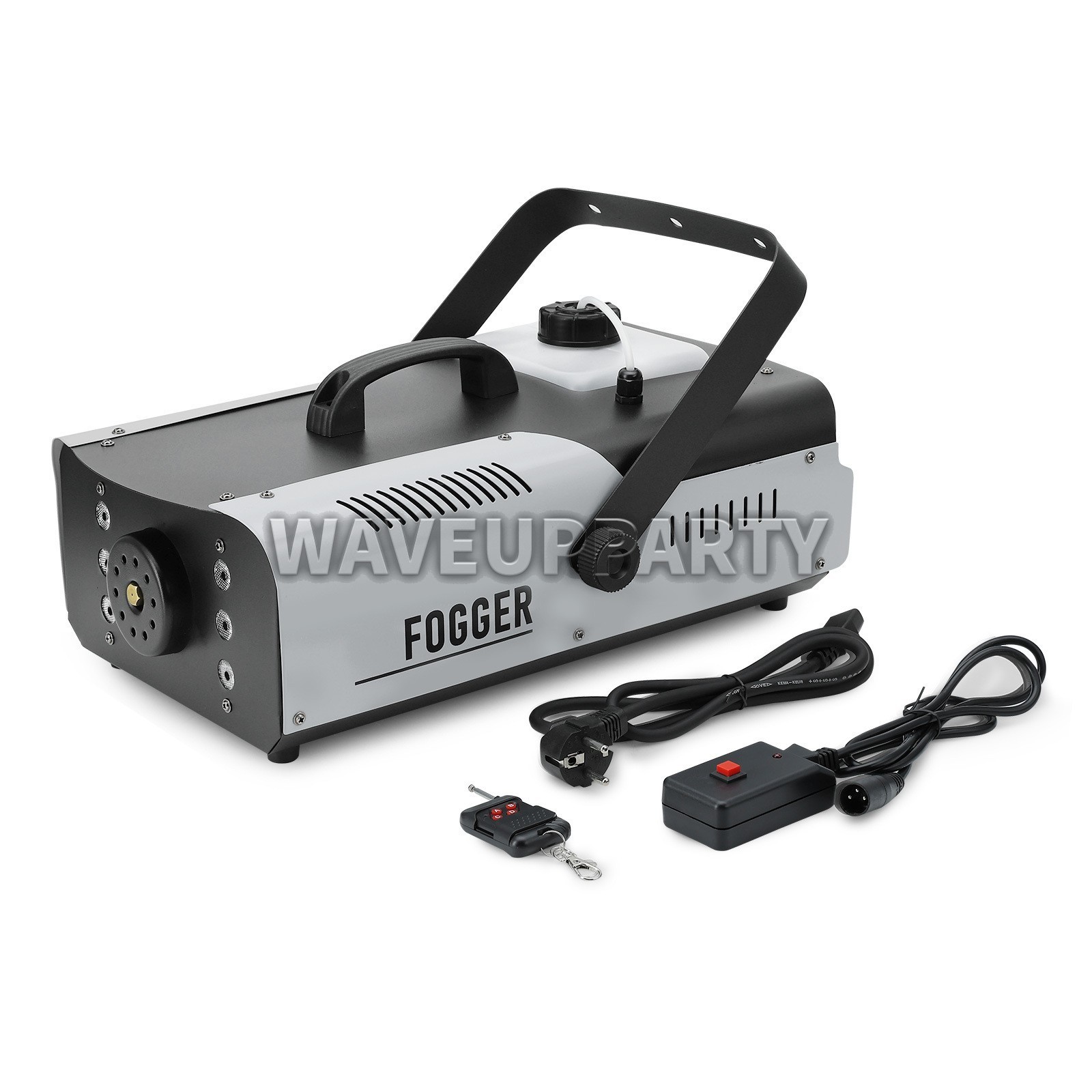 PAIDUN 1500W LED RGB Fast Preheat Smoke Fog Machine Blaster Wedding Party Remote