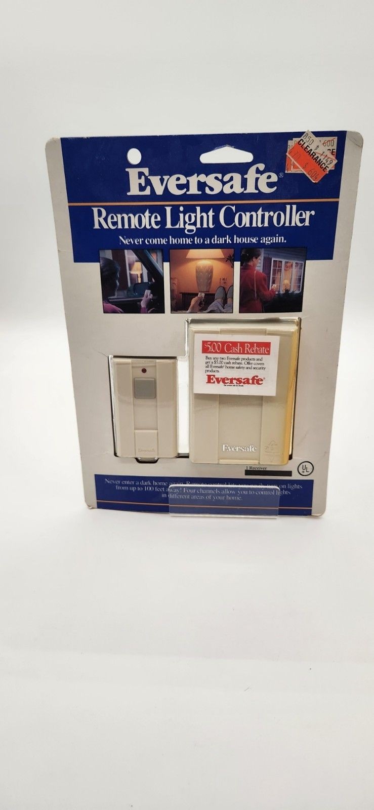 Eveready Eversafe Remote Light Controller New old stock from 1995
