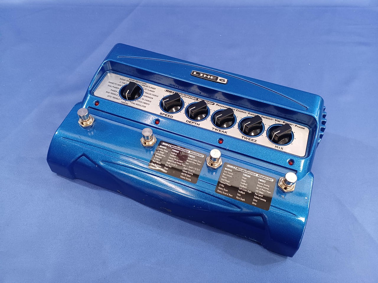 Line6 MM4 Multi Modulation Modeler Effects Pedal From Japan