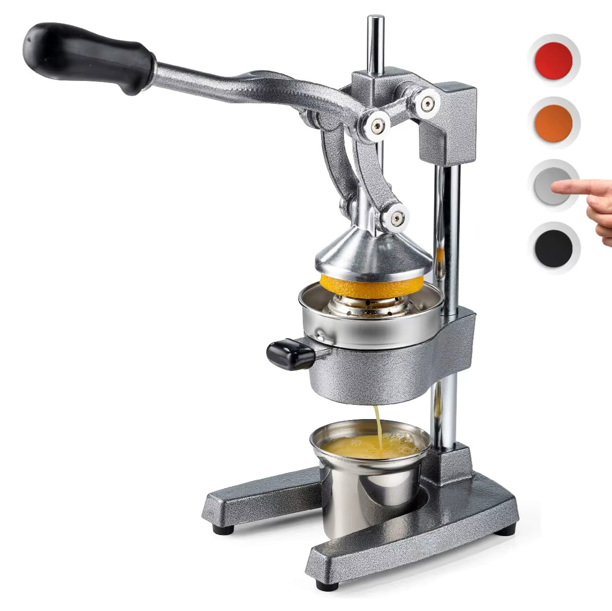 Cast Iron Juicer ExtraLarge Commercial Grade Manual Hand Press Heavy Duty