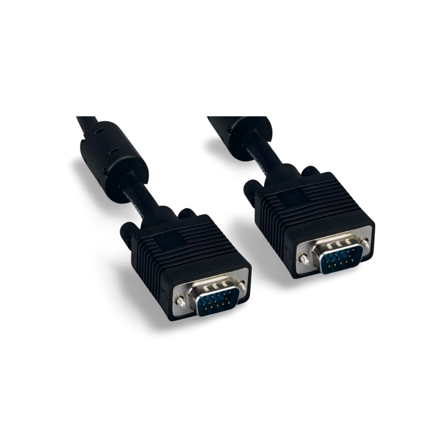 3ft SVGA Monitor Cable Male to Male UL2919 - Black