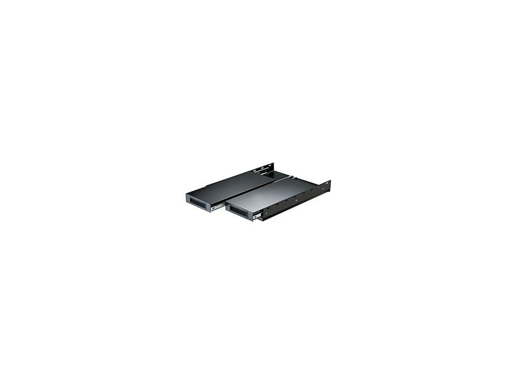 Bud Industries SH-2397 - Dual Sliding Shelf, Side-by-Side, 90 lb Support Each,