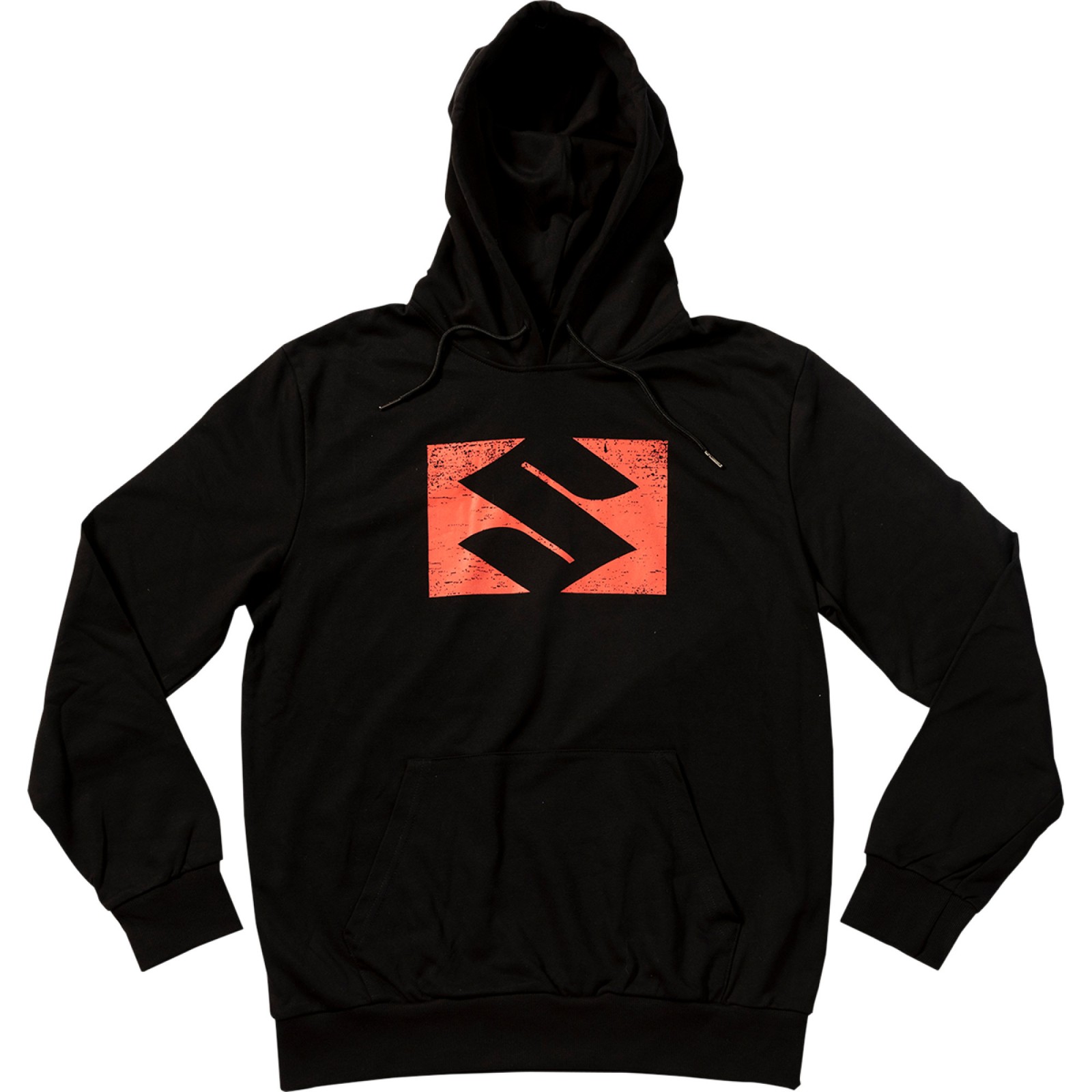 D'Cor Visuals Suzuki Bold Mens Pullover Hoody Black