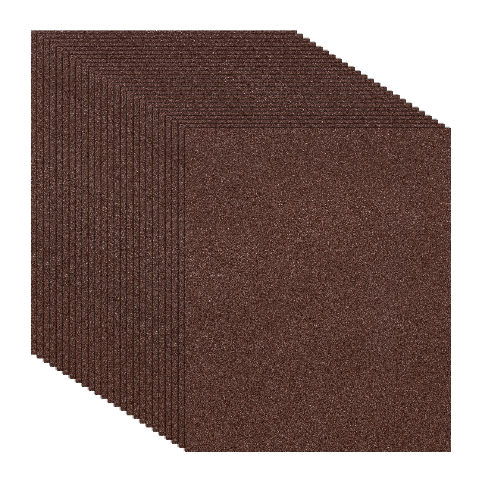 25 Pack 9" x 11" Sandpaper, 100 Grit Sand Paper for Wood Furniture Floor