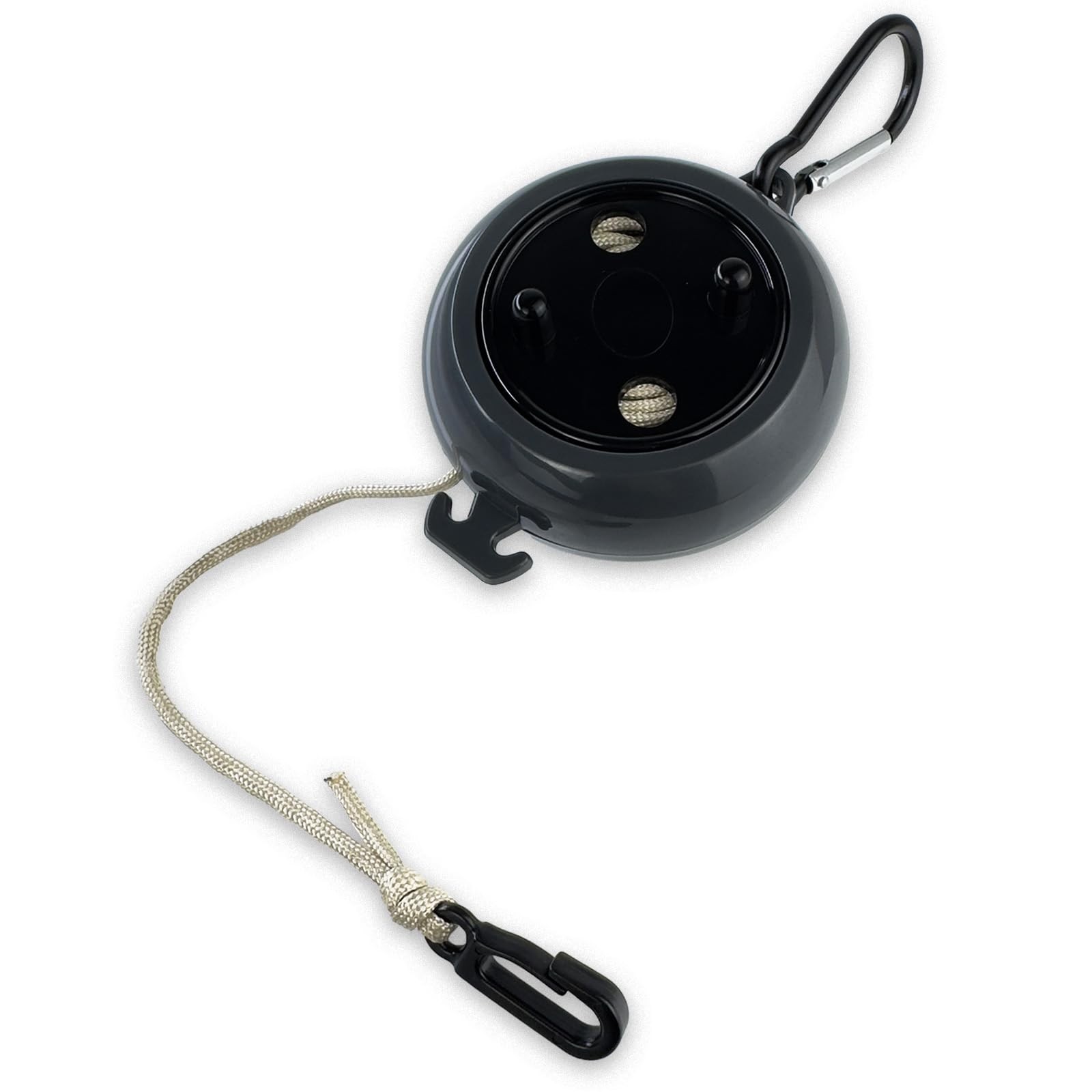 Retractable Bow Hoist for Treestands – 33ft Heavy Duty Paracord Rope, Compact...