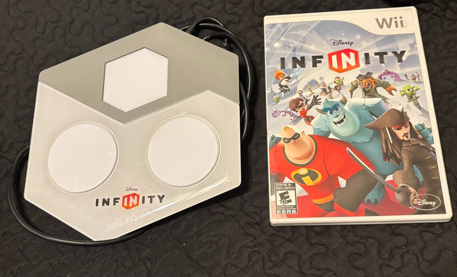 DISNEY INFINITY WII GAME AND PORTAL!!!