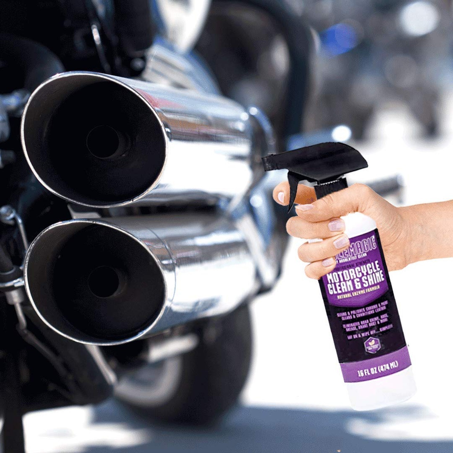 CycleMagic Motorcycle Clean and Shine Motorcycle Cleaner & Conditio... Fast Ship
