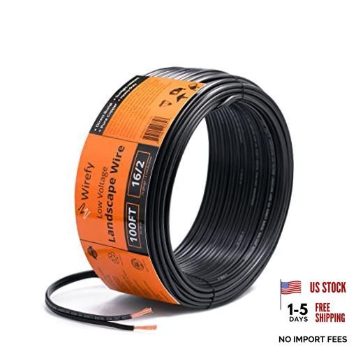 16/2 Low Voltage Landscape Wire 100 ft | Low Voltage 16-Gauge 100 Feet