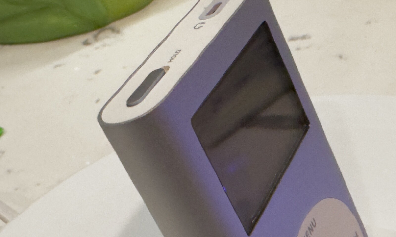Heavily Modded Mint Silver iPod Mini 2nd Gen - Orange Backlight, Taptic, 256GB