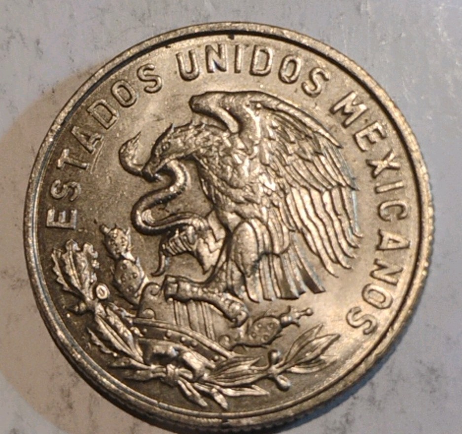 1969 Mexico 50 Centavos Nice Condition