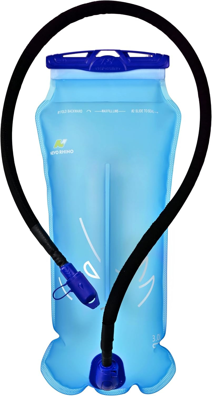 Hydration Bladder 2L-3L with Bladder Insulator | Water Bladder for Hiking Backpa