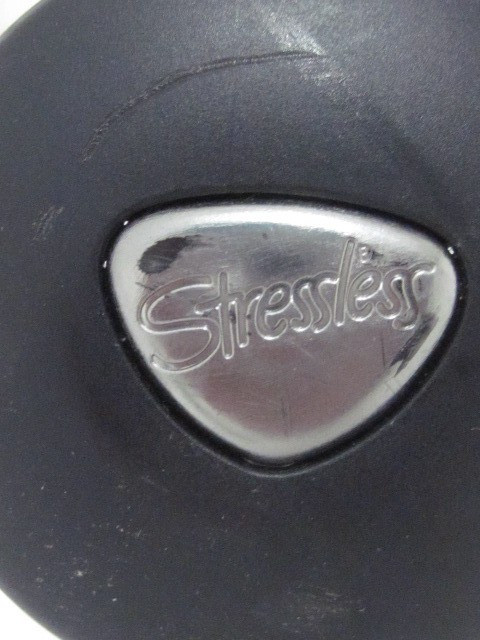 Ekornes Stressless Silver Tag Glide Wheel Knob with the Bolt chair recliner S3