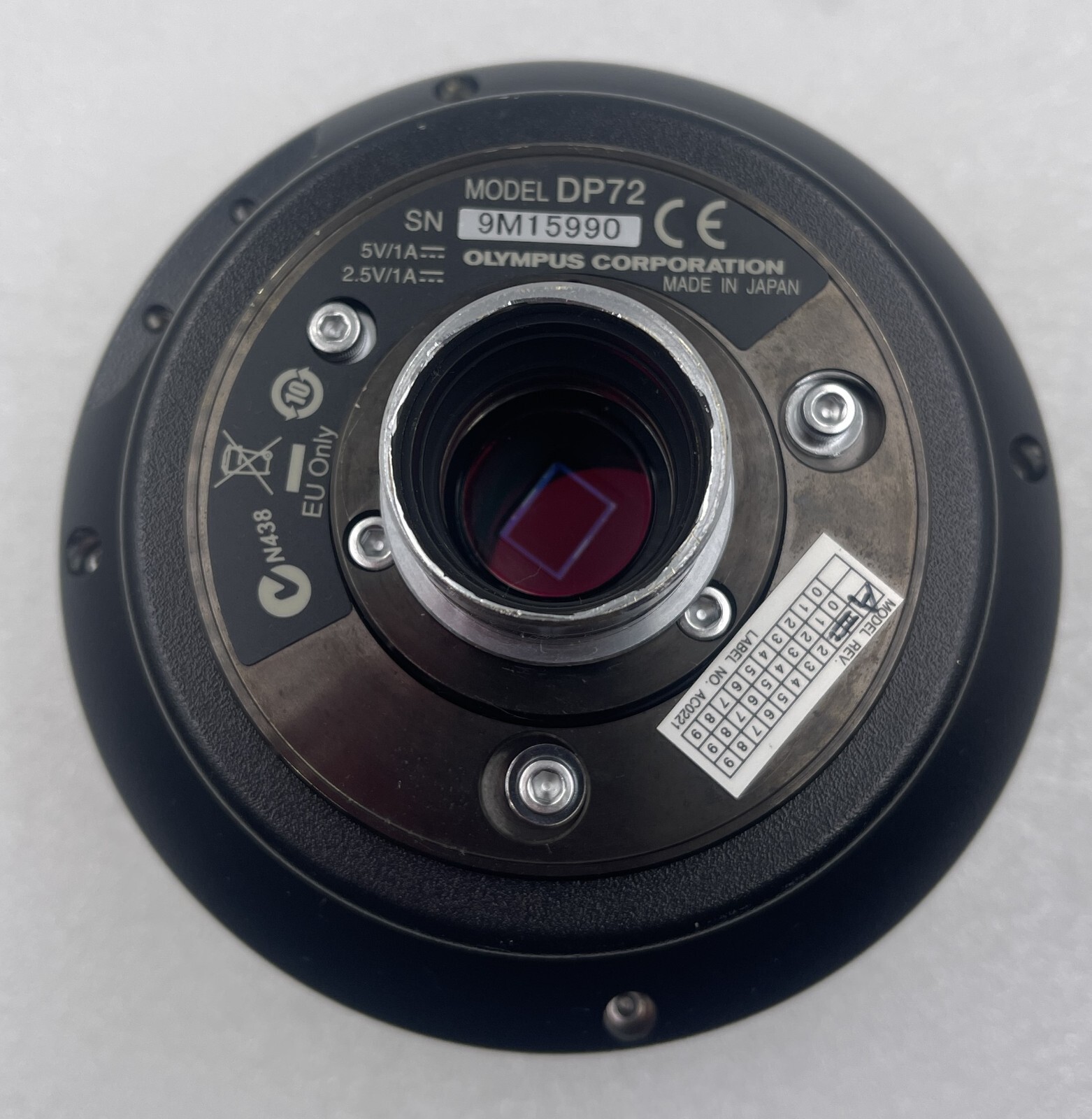 Olympus DP72 Microscope Digital Camera