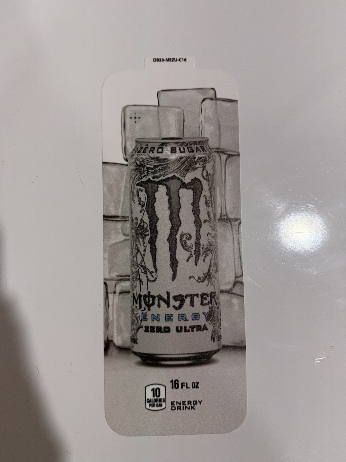 Royal Vendors 660 Soda Vending Machine Monster Energy Zero Ultra 16oz Can Label