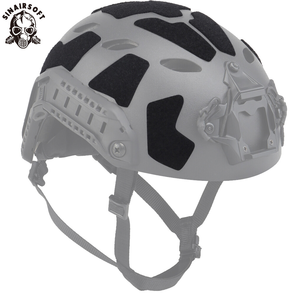 Tactical High-Cut Fast Helmet Hairy Adhesive Magic Stickers Patches For Helmet