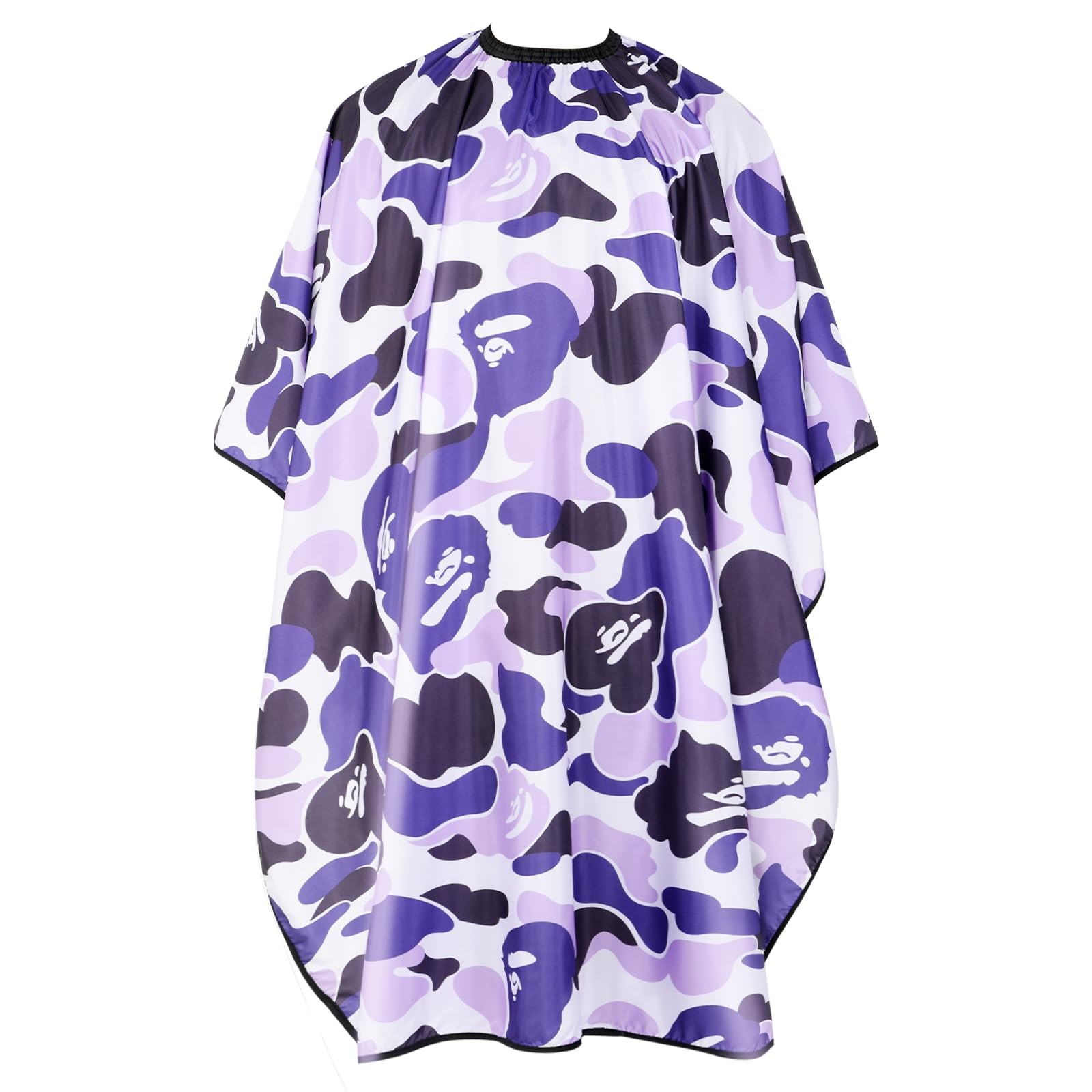 Professional Hair Cutting Cape Waterproof Barber Polyester Elastic Neck