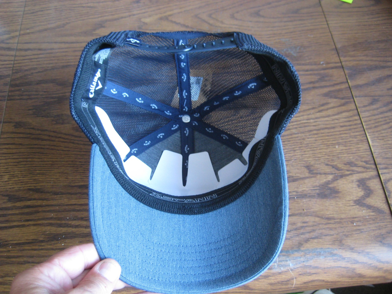 BRAND NEW Callaway Playing Thru Hat Heather Navy