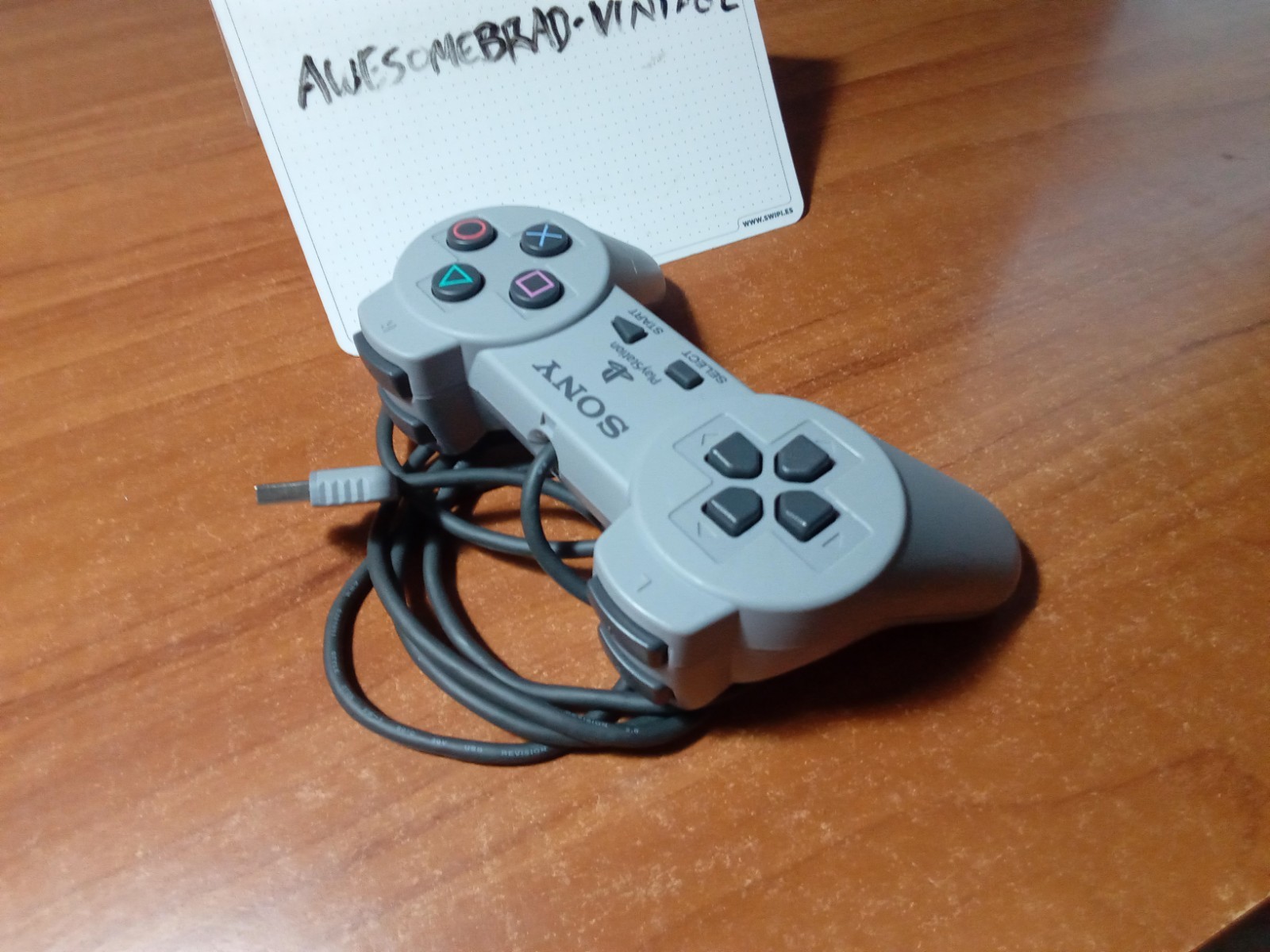 Sony PlayStation PS1 Classic Edition Mini SCPH-1000R USB Controller *TESTED*