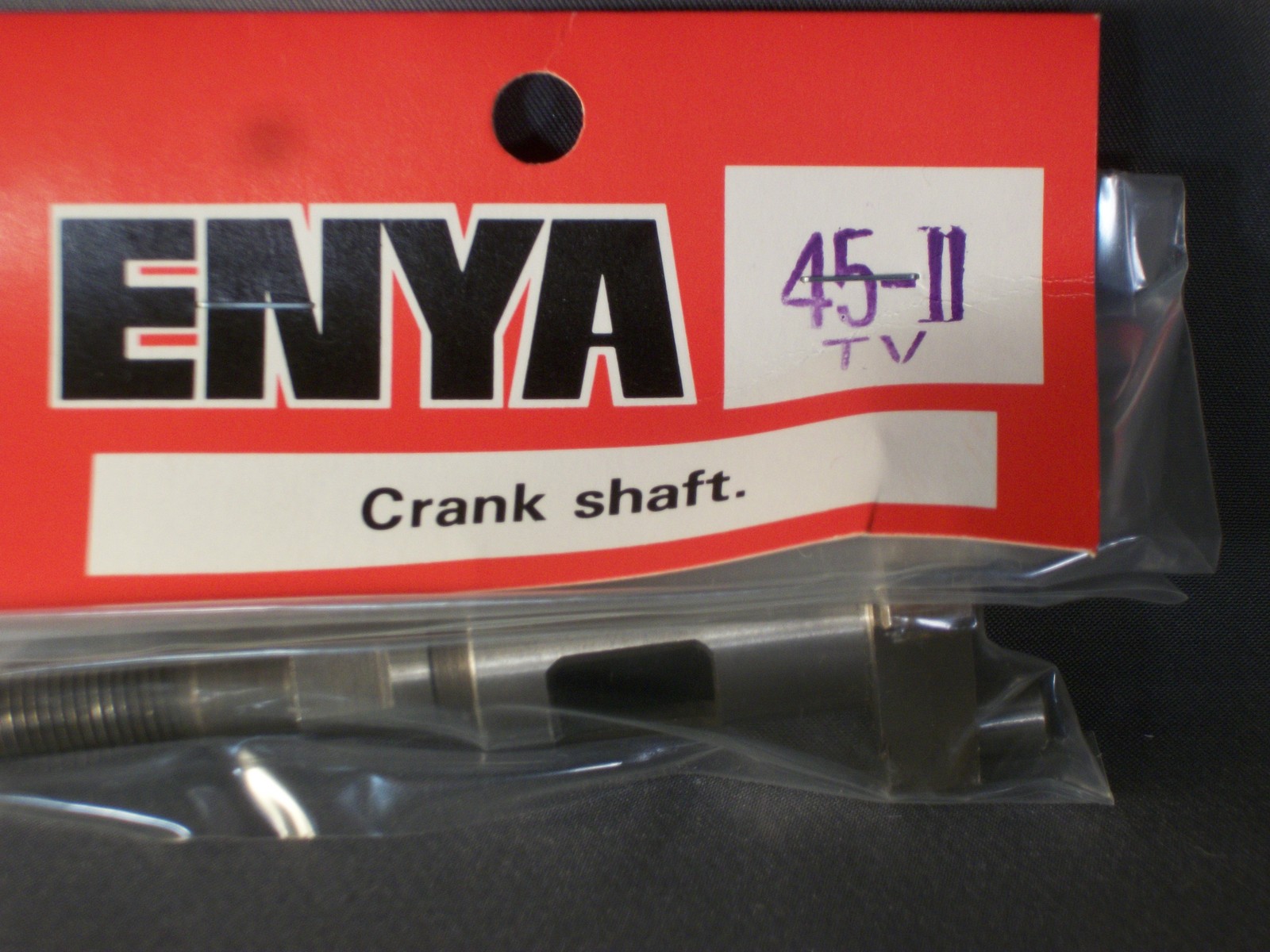 ENYA .40II-.45II MODEL 6002 REVERSE ROTATION CRANKSHAFT  ASSY  NIP