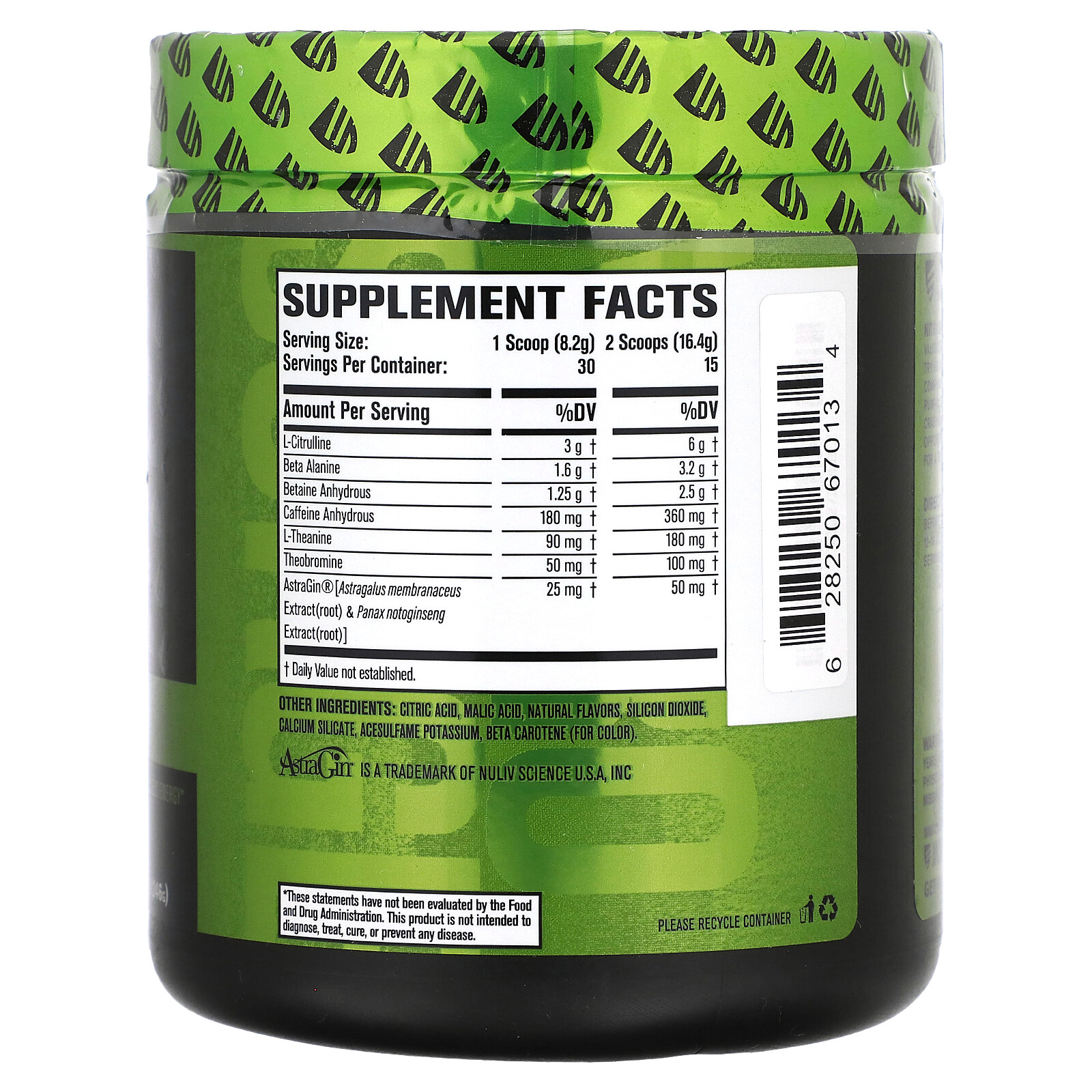 Nitro Surge, Pre-Workout, Pineapple, 8.68 oz (246 g)