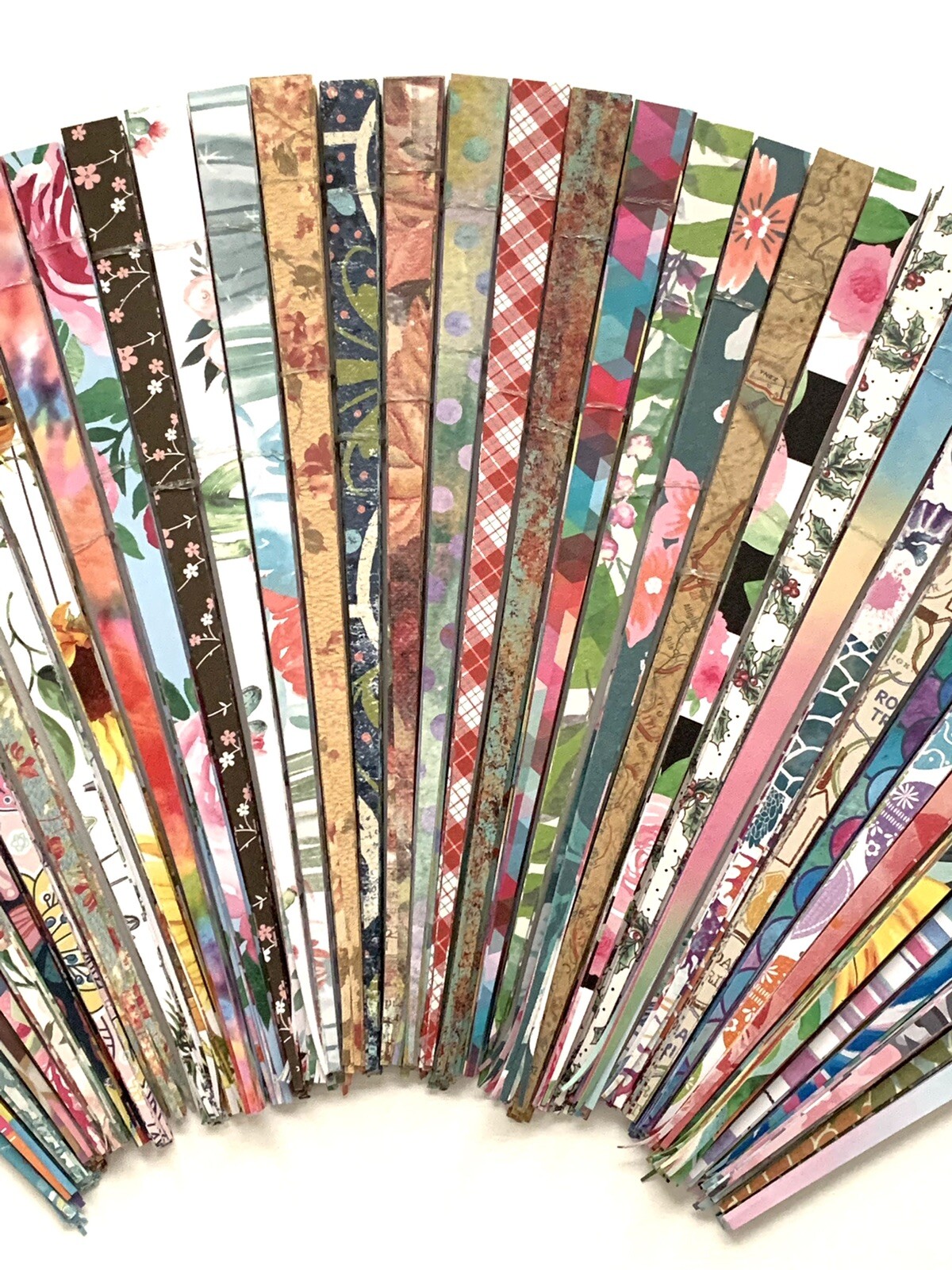 (100)Paper Bead Strips for Bead Making | Paper Beads | ❤️ FREE SHIPPING