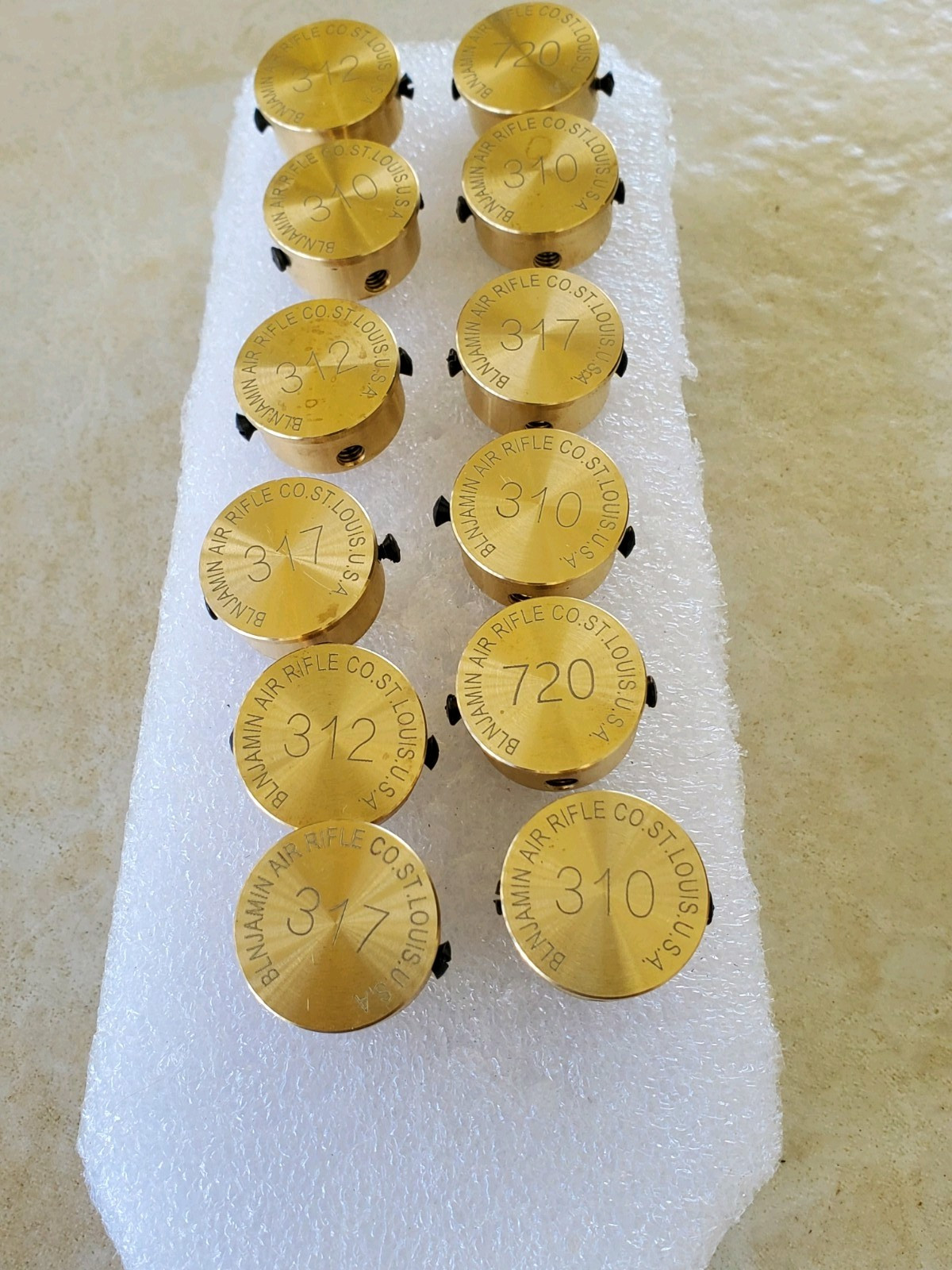 Benjamin 312 Rifle Breech Plug 13/16" OD