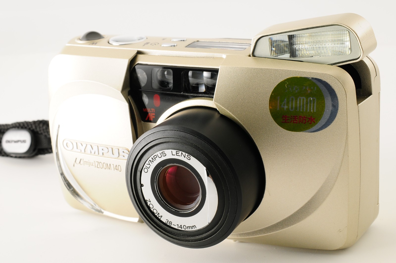 [ MINT ] Olympus μ mju ZOOM 140 35mm Point & Shoot Film Camera From JAPAN #304