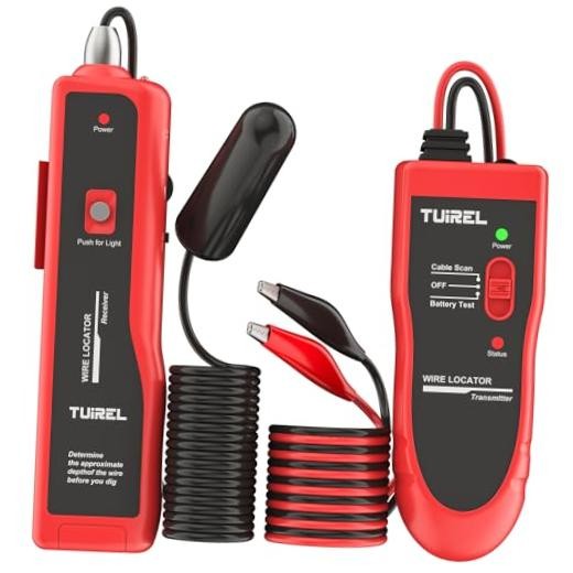Underground Wire Locator, Cable Tester F02 Pro TL25 B2 - 4 Feet Deep - TL25 B2