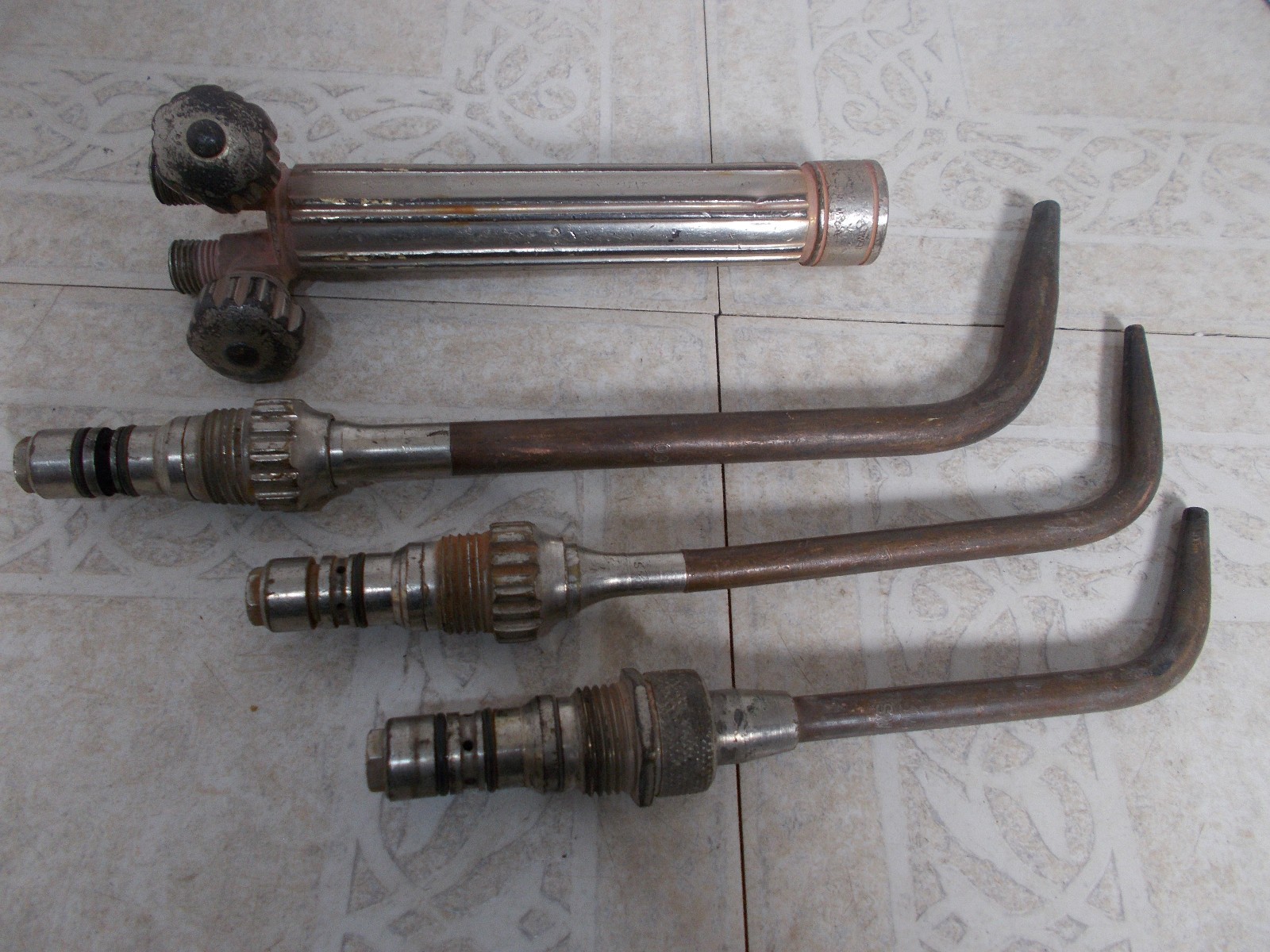 Vintage Smiths SW-1 Welding Troch Body with  3 Tips SW203, LW107, LW109 (E-3)