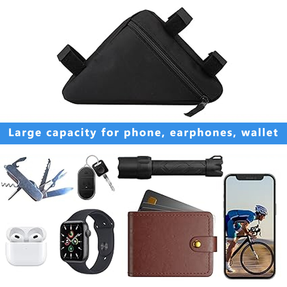 Bicycle Frame Bag Bike Waterproof Bag Triangle Top Tube Front Pouch Saddle Bag