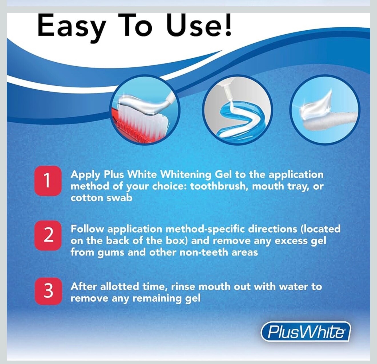 plus white toothpaste