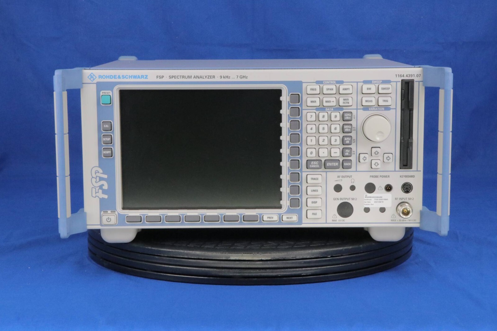 R&S FSP7(1164.4391.07) Spectrum Analyzer 9KHz to 7GHz