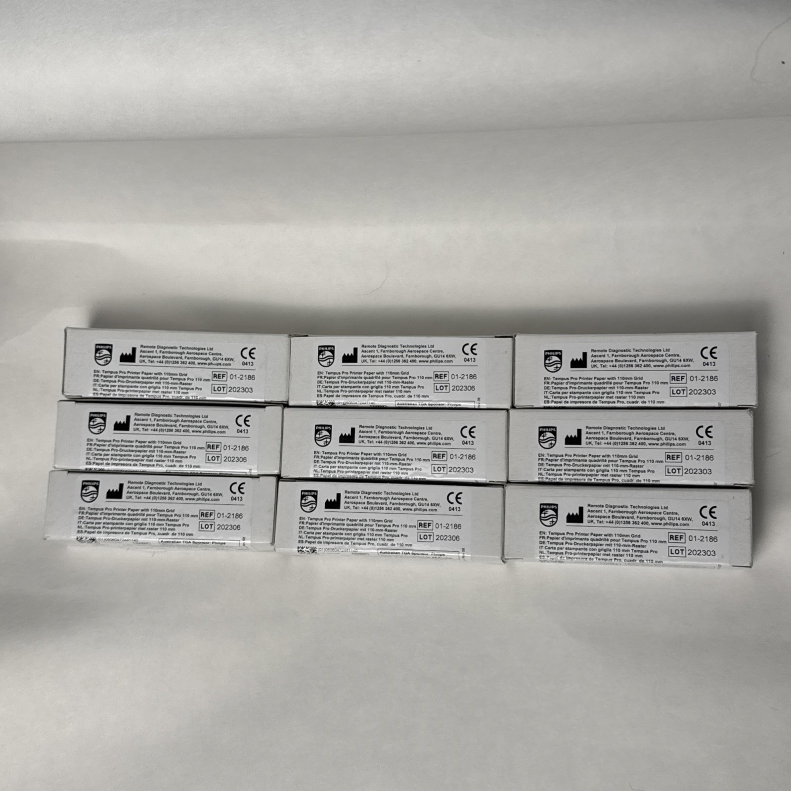 Philips Tempus Pro Printer Paper - Pack of 9 - 989706000961