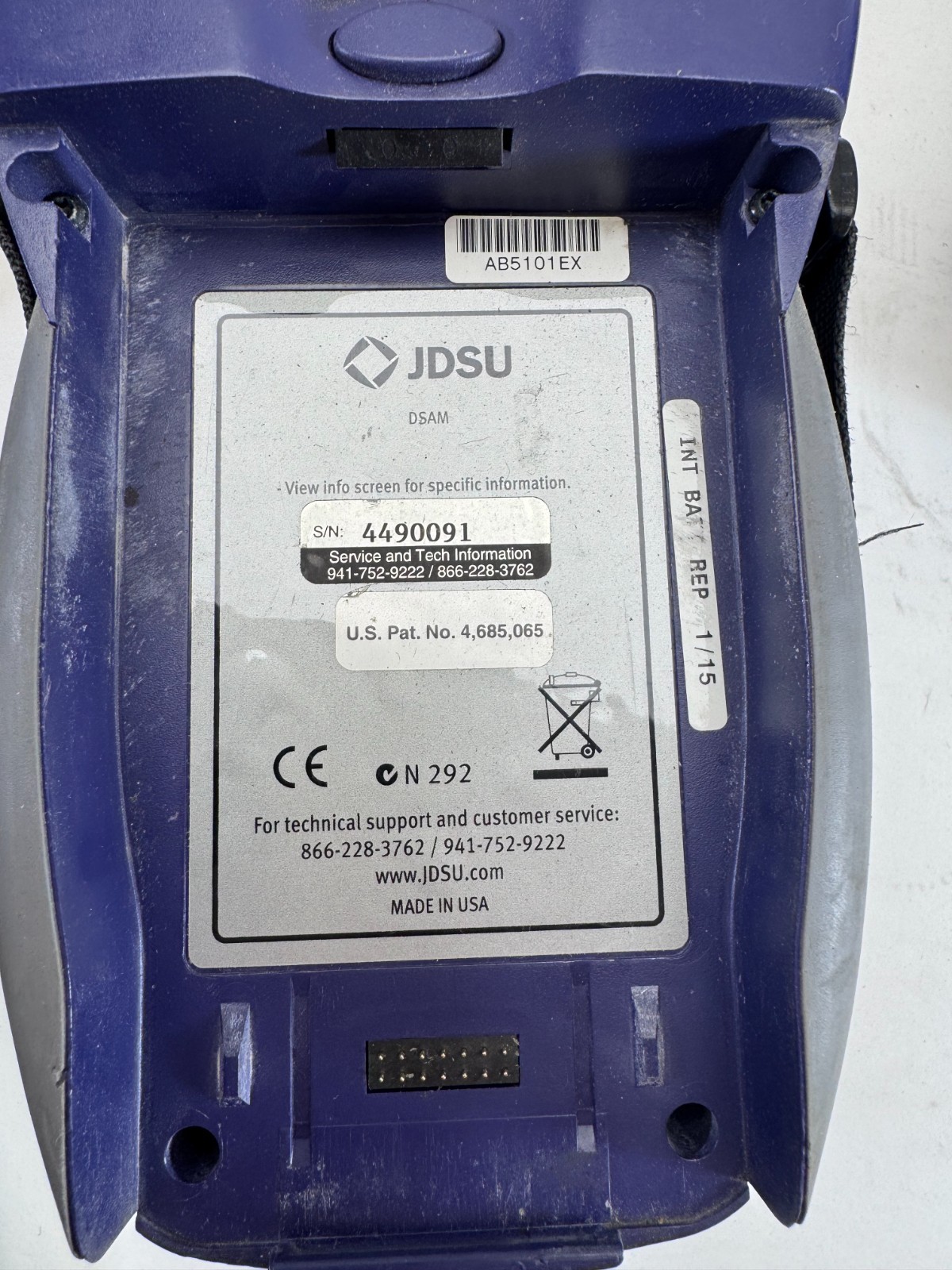 JDSU-DSAM - Wavetek Series Field Meter Portable | Power Tested