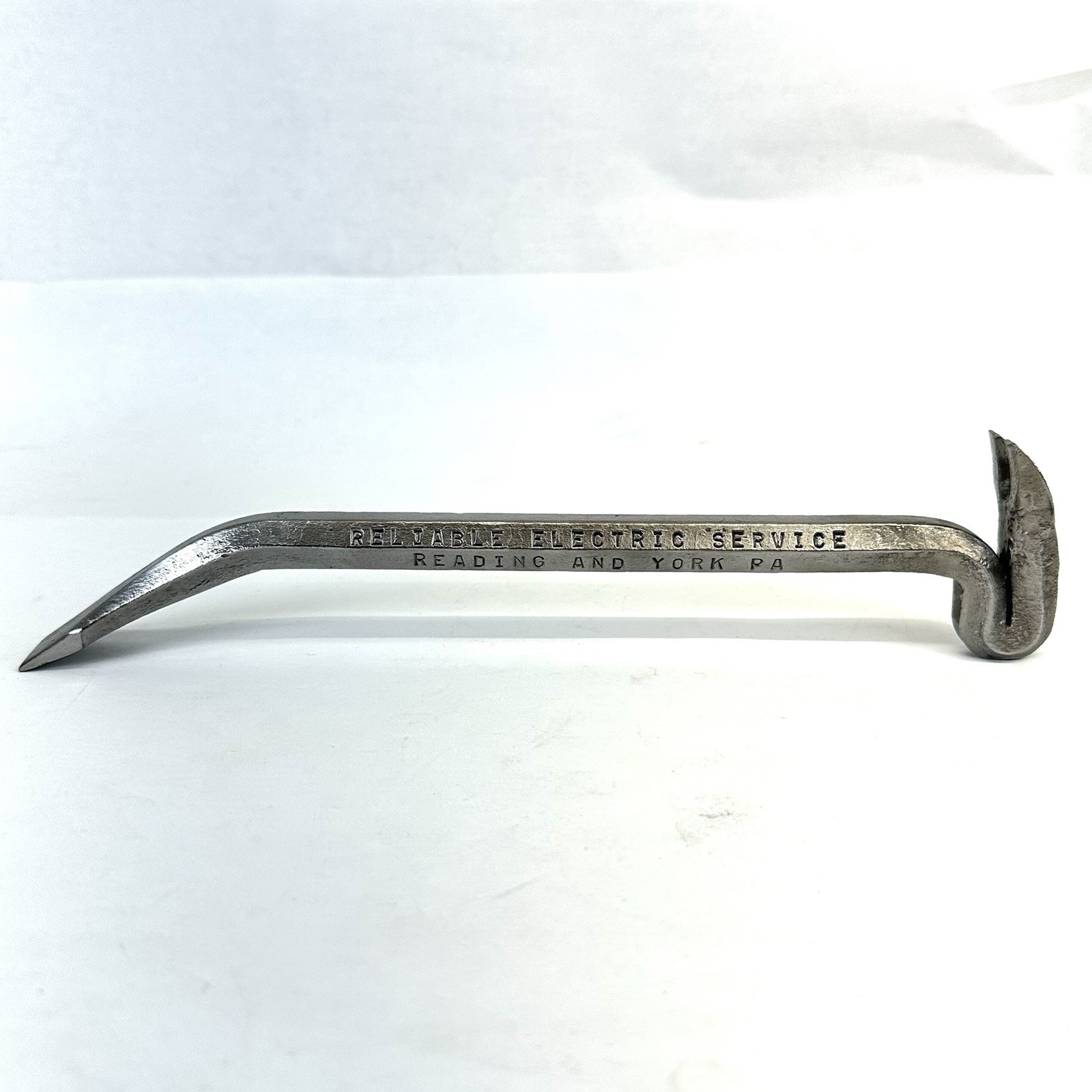 Vintage Reliable Electric Service Nail Puller Pry Bar Crate Opener