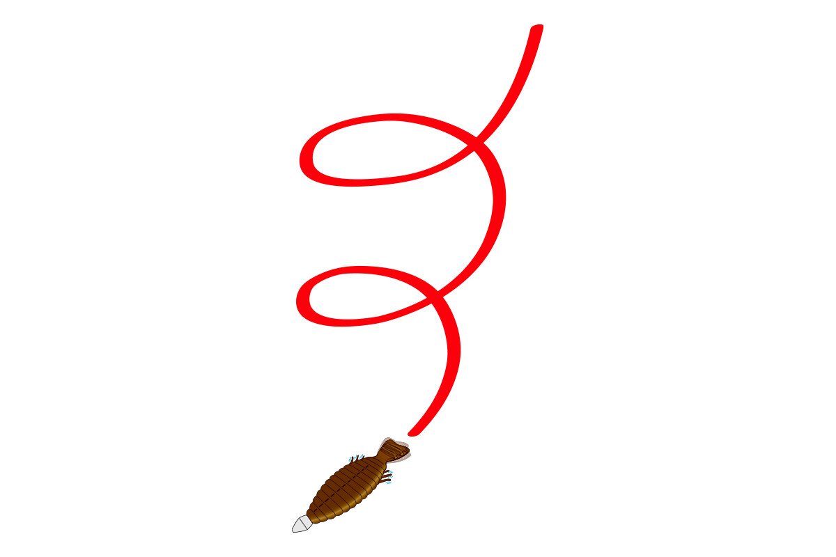 Deps Bull Flat Creature Bait - Choose Size / Color