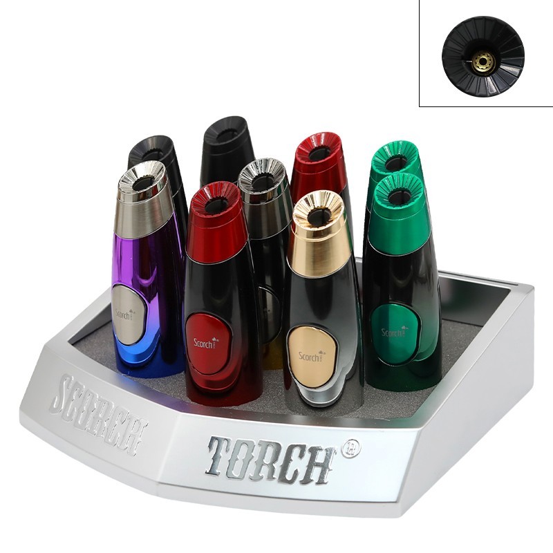 SCORCH TORCH 61875-4.5 INCH TALL-SINGLE FLAME TORCH-CHOOSE COLOR!!