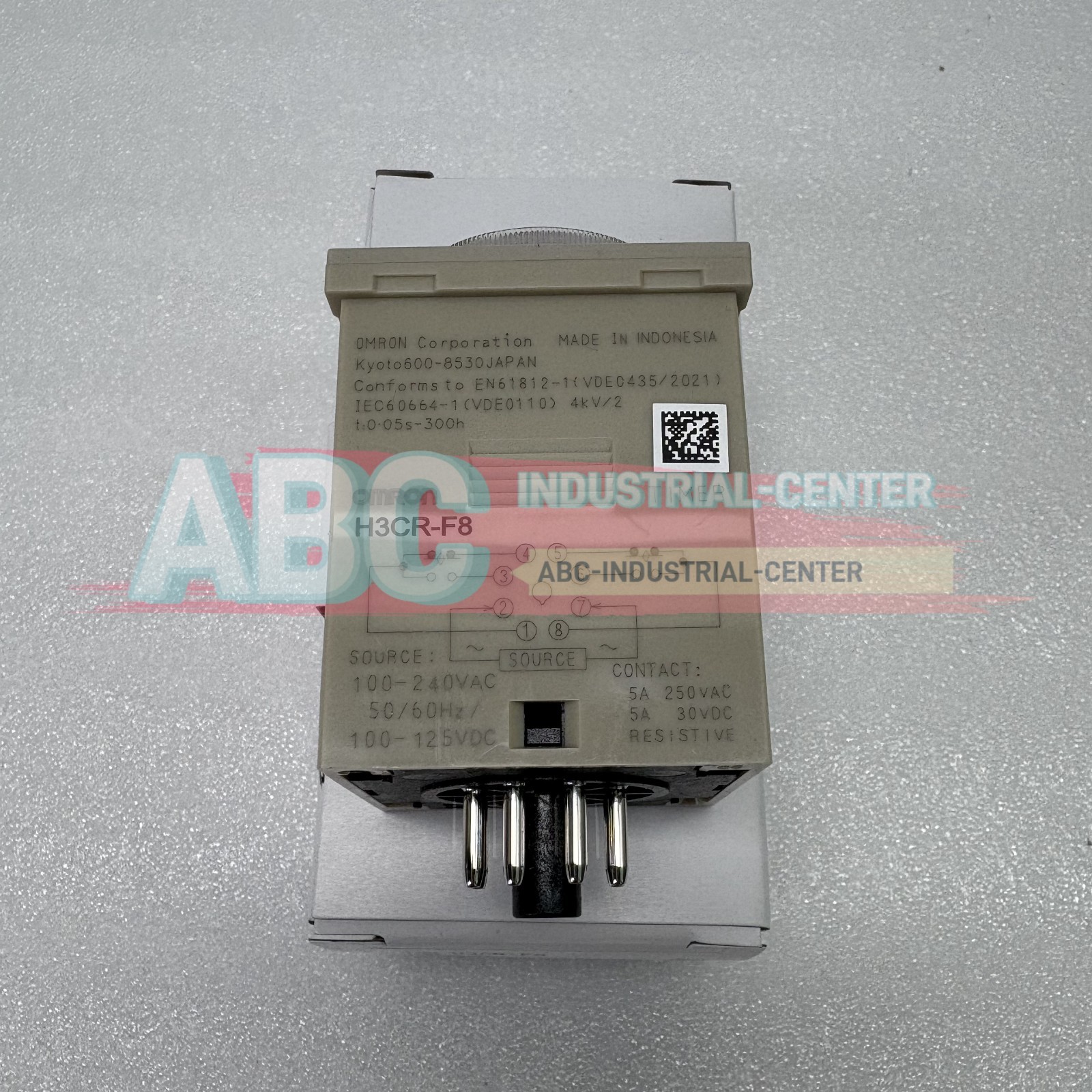 1PCS New Omron H3CR-F8 AC220V temperature controller#
