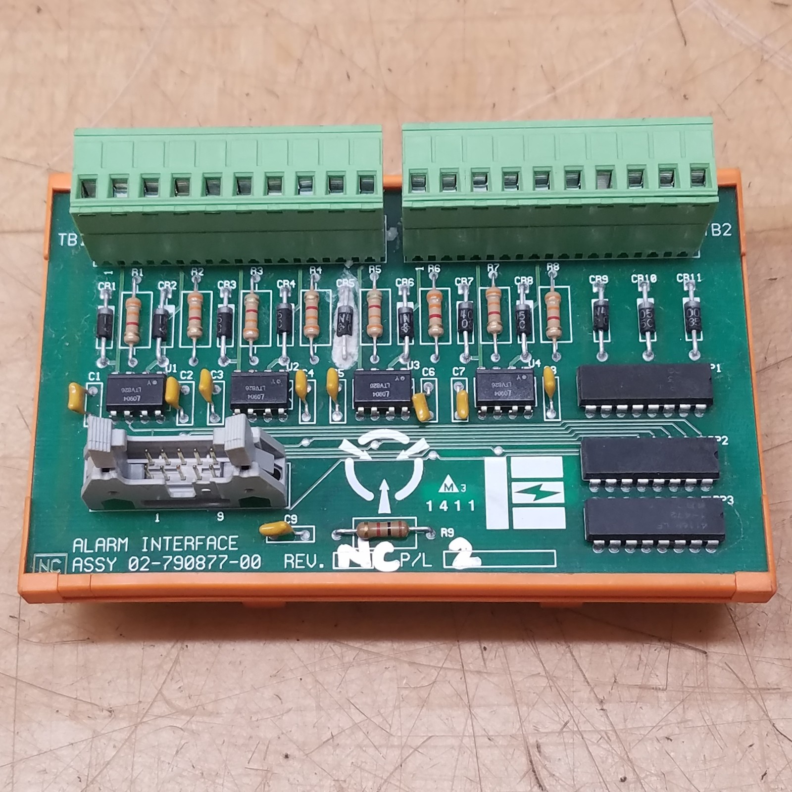 Liebert Emerson 02-790877-00 Alarm Interface Circuit Board Module Assembly