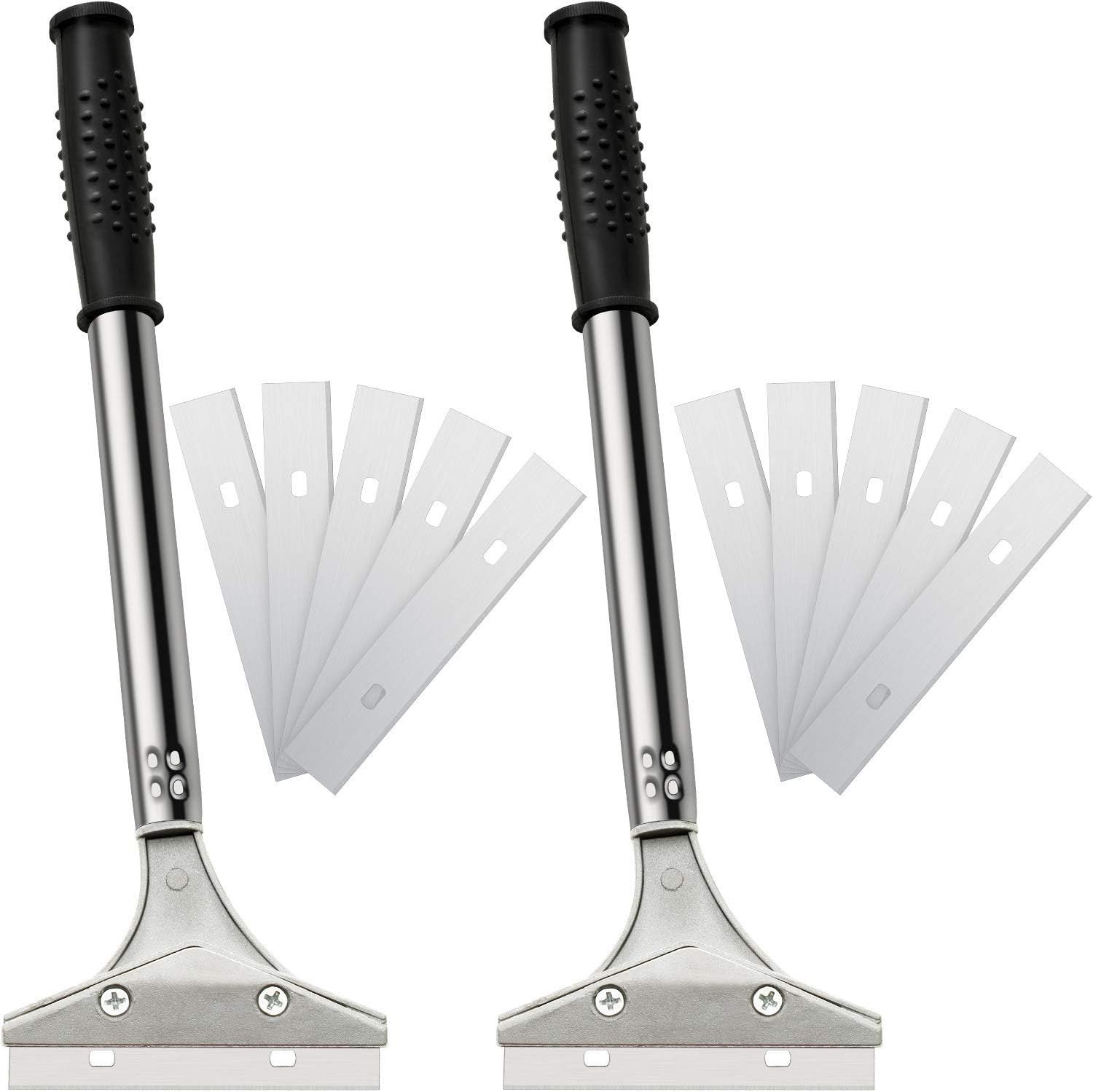 4 Inch Razor Blade Scraper Tool Tile Paint Floor Wall Paper Removal Smoot